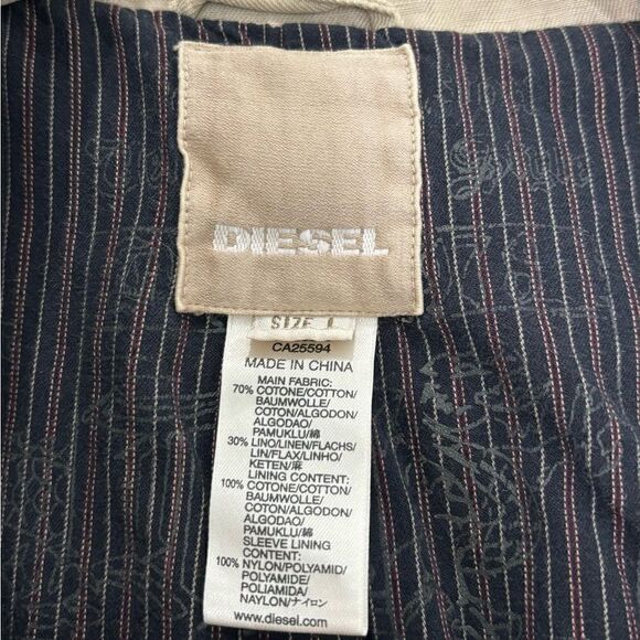 Diesel military blazer jacket - Picture 7 of 9